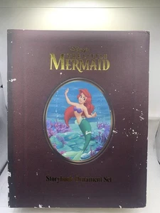 Disney Bilderbuch Weihnachtsschmuck Set - DIE KLEINE MEERJUNGFRAU 7-teilig 45180 POOR BOOK - Bild 1 von 8