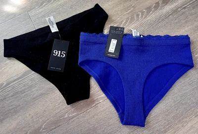 2 Pairs NEW LOOK Girl's Briefs /Pants (Age 14 /15) (Full description Below) BNWT - Image 1 of 3