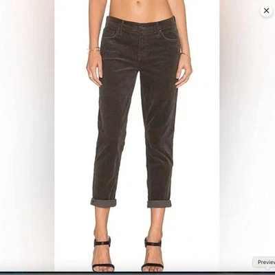 Pantalones Cortos Rectos MOTHER The Dropout Pana Rayuela Beaver2 Gris Talla 28 Foto 1 de 4