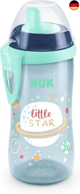 BESUCHE DEN NUK-STORE NUK Kiddy Cup Night Trinklernflasche | Schnabeltasse mit Leuchteffekt | 12+