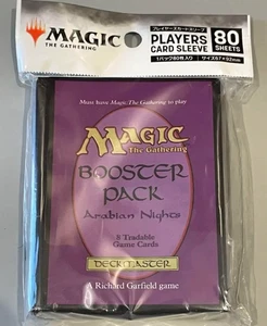 MTG Arabian Nights 80 Sleeves RETRO CORE Ensky Magic Gathering MTGS-304 New - Picture 1 of 3