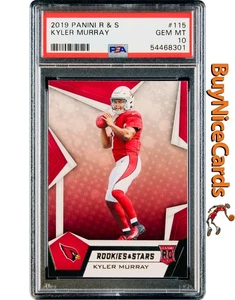 2019 Kyler Murray Panini R & S Rookies & Stars RC Rookie # 115 PSA 10 Gem Mint - Bild 1 von 4