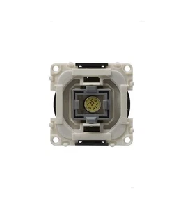 Interruttore con spia di controllo LED giallo 12V da pannello bianco - Picture 1 of 1