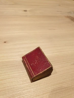 Antique Miniature Book Small Rain Upon the Tender Herb 1800s Religious Tract Soc - Image 1 of 4