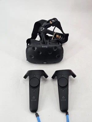 HTC Vive Virtual Reality Headset System - Black (Remotes And Headset Only) - Image 1 of 4