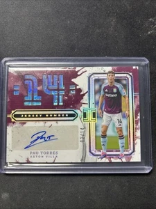 2024-25 Impeccable Premier League Jersey Number Auto #JN-PAU Pau Torres 02/14 - Picture 1 of 2