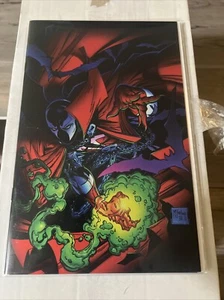 Spawn #1 mexikanische jungfräuliche matte Folienabdeckung 2024 SDCC exklusiv NM 🙂 🙂 - Bild 1 von 1