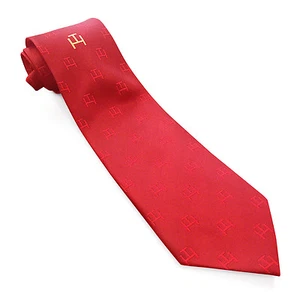 New Red Royal Arch Chapter RA Masonic Tie Superb Quality Masons Regalia Necktie - Picture 1 of 4