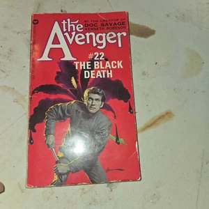 The Avenger #22 - THE BLACK DEATH by Kenneth Robeson (Creator of Doc Savage) - Foto 1 di 4
