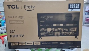 TCL 32SF540K FIRE TV 32" SMART FULL HD HDR10 LED TV 60 Hz AMAZON ALEXA(BRANDNEW) - Picture 1 of 2