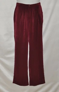 Linea by Louis Dell'Olio Fly Front Pants w/Side Pockets Size 8 Boysenberry - Picture 1 of 2