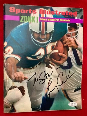 LARRY CSONKA Signed Autographed January 21, 1974 Sports Illustrated w/ JSA & COA - Image 1 of 4