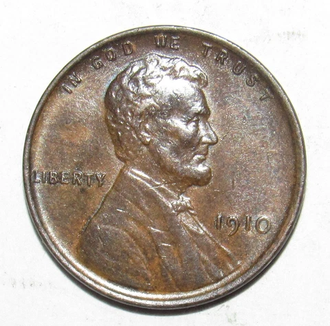 1910 Lincoln Cent BN UNC (T23) Cover