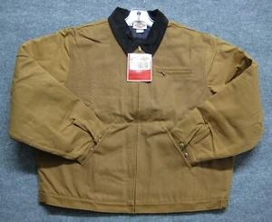 NEU VINTAGE 1990er DICKIES STRAPAZIERFÄHIGE ARBEITSJACKE ENTE CANVAS DETROIT STYLE XXL - Bild 1 von 7