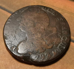 Monnaie royale 2 sols dit au faisceau type François 1793 AA METZ