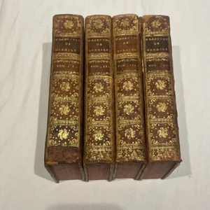 "Traduction de Virgile" French (Tome I to IV) 1743 - Picture 1 of 12