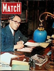 Paris Match April 19 1952 Antoine Pinay Renoir Maurice Chevalier  - Picture 1 of 1