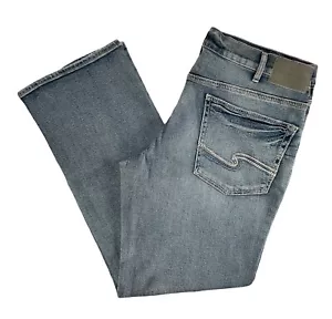Silver Jeans Gordie Straight Leg Loose Fit Mid Rise Stretch Herren 34 36 40 - Bild 1 von 7