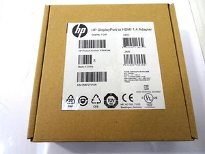 HP DisplayPort to HDMI 1.4 Adapter F3W43AA - NEW - Afbeelding 1 van 5