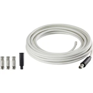 Sat Antennen Kabel 20m Koaxkabel mit 4 Anschluss F Stecker - Bild 1 von 2