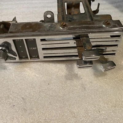 66-67 Cutlass Oldsmobile NON A/C Heater control Used Original - Image 1 of 4