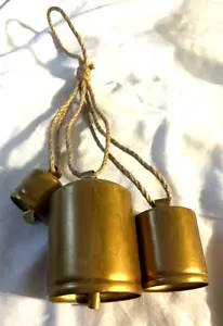 Tre campane / suonerie - uso per corone, maniglie porta, decorazione - Foto 1 di 3