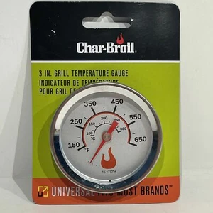 6083 Char-Broil 3in Universal Grill Temperature Gauge fast ship - Picture 1 of 2