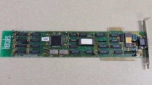 Hercules ISA 8 bits 256KB Intel ku82706 VGA Video Card for DOS Retro Gaming #V6F - Picture 1 of 12