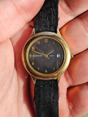 RELOJ JUNGHANS SOLAR 1 VINTAGE 31MM RARO Foto 1 de 4
