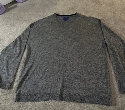 Apt 9  Merino Wool Acrylic XXL Seriously Soft V-Neck Sweater Comfy Comfortable - Image 1 of 4