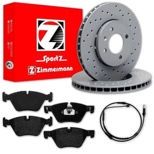 ZIMMERMANN SPORT BREMSSCHEIBEN 330mm + BELÄGE VORNE passend für BMW 5er F10 F11 - Bild 1 von 6