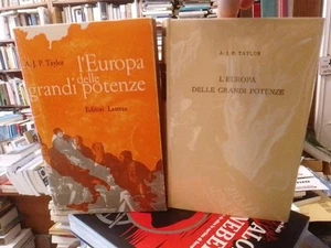 A.J.P. Taylor l'Europa delle grandi potenze Laterza 1961 - Imagen 1 de 9