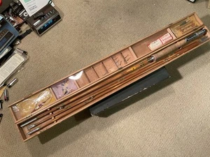 Vintage Lucky Strike Japan Bamboo Fly Rod Sold To GI’s Overseas **NICE** - Picture 1 of 10