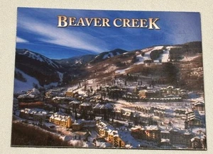 Imán de refrigerador de recuerdo de viaje Beaver Creek Colorado estación de esquí EE. UU. - Imagen 1 de 4