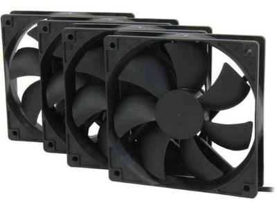 Rosewill 120mm Case Fan 4-Pack, Long Life Sleeve Bearing Computer Case Fan RO... - Image 1 of 4