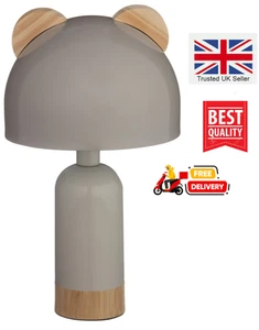 Teddy Mushroom Natural Lamp – Adorable & Cosy Lamp for Bedroom or Nursery Decor - Picture 1 of 12