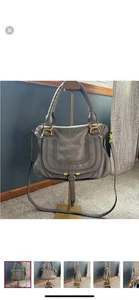 Chloe Marcie Medium Satchel Crossbody Shoulder Bag - Picture 1 of 16