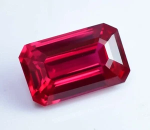 Natural Red Painite 7.50 Ct Emerald Certified Mogok Best Rare Loose Gemstone - Picture 1 of 7