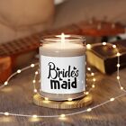 Bride's Maid Gift Scented Soy Jar Candle With Lid