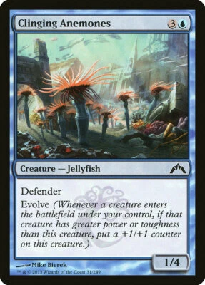 MTG Gatecrash Clinging Anemones Near Mint English Magic Gathering Card 🧙🏽22 - Image 1 of 2