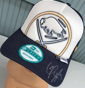 Buffalo Sabres Mark Pysyk Autographed New Era Mesh Snapback Baseball Hat Cap - Picture 1 of 8