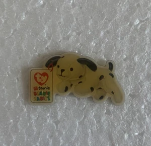 Dotty the Dalmatian TY Teenie Beanie Babies McDonalds Crew Pin Advertise Promo - Picture 1 of 4