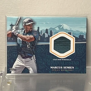 2023 Topps Update Series - All-Star Stitches #ASR-SEM Marcus Semien (MEM) - Picture 1 of 2