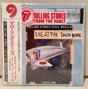 The Rolling Stones Live at the Tokyo Dome 1990 4LP Vinyl RS No.9 Harajuku - Picture 1 of 4