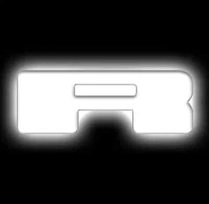 Insignia Oracle Lighting Universal Individual ILUMINADA Blanca Letra 'R' - Imagen 1 de 2