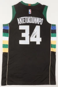 Camiseta firmada por Giannis Antetokounmpo (JSA) - Imagen 1 de 3