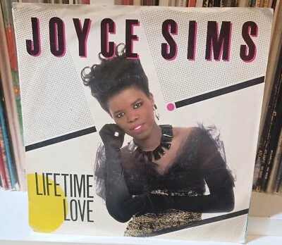 Joyce Sims - Lifetime Love - 7" Vinyl Record 1987 _ 45 RPM (Mantronix) - Image 1 of 4