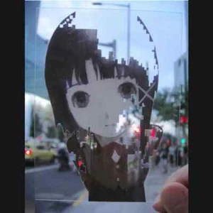Serial Experiments Lain Lain Iwakura Acrylic Stand Transparent Card Photo Card - Picture 1 of 3