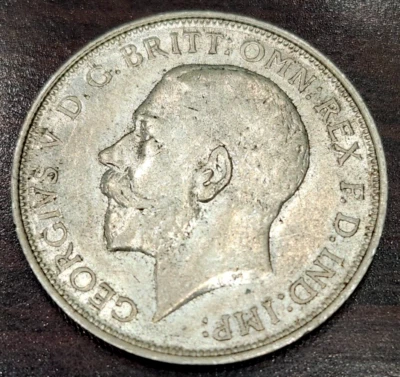 1918 Gr. Britain 1 Florin - High Grade - Strong Devices - Image 1 of 2