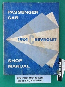 Chevrolet 1961 Passenger Car Factory SHOP MANUAL, “S & M 32”, Version Dated 1960 - Picture 1 of 1